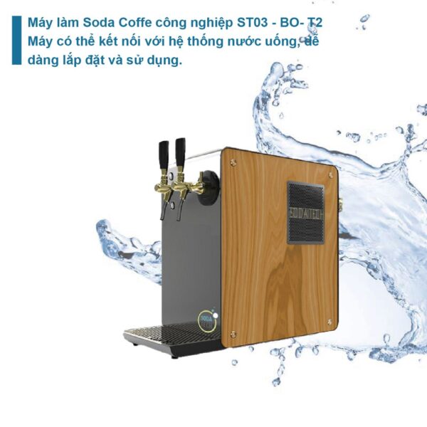 Đại lý thương hiệu Đài Loan｜[G-Water]Máy làm Soda Coffe công nghiệp ST03 - BO- T2｜Yue Pin HUI