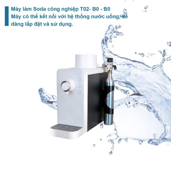 Đại lý thương hiệu Đài Loan｜ [G-Water]Máy làm Soda công nghiệp T02- B0 - B0｜Yue Pin HUI