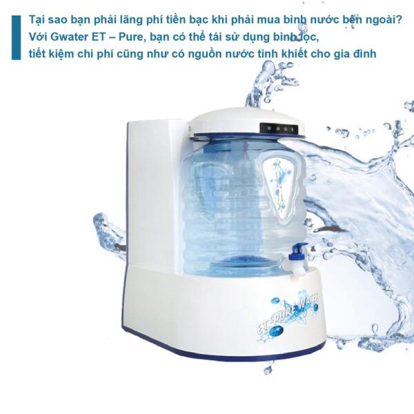 Đại lý thương hiệu Đài Loan｜ [G-Water]Máy lọc nước TRIWIN ET- Pure｜Yue Pin HUI