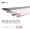 Đại lý thương hiệu Đài Loan｜Dây sạc APPLE Lightning MFI PET｜Yue Pin HUI
