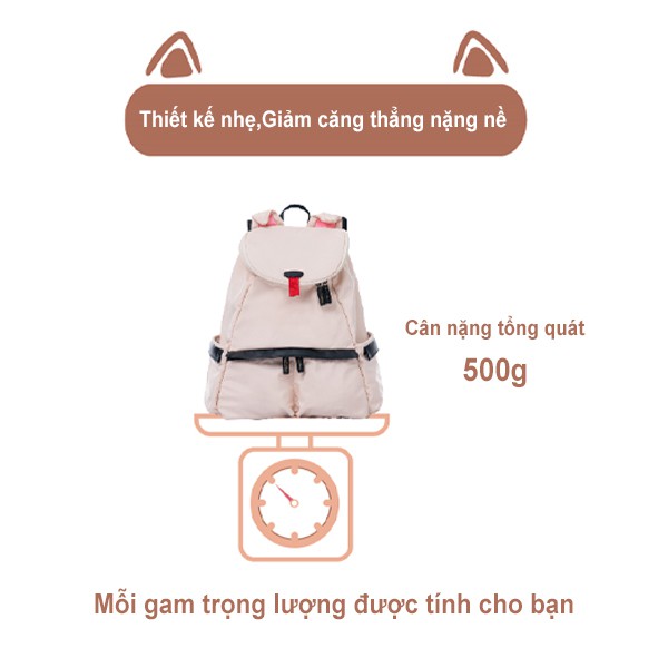 Đại lý thương hiệu Đài Loan｜Balo cún con- Balo Nasaden chính hãng từ Đức｜Yue Pin HUI