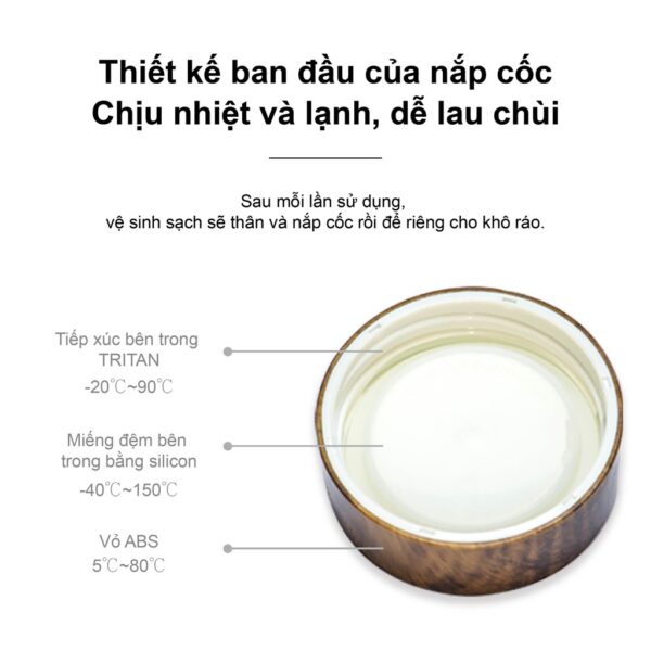Đại lý thương hiệu Đài Loan｜cốc cầm tay lục đồng tâm (Hồng cam mờ)｜Yue Pin HUI