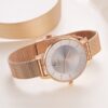 Đại lý thương hiệu Đài Loan｜Đồng hồ thép không gỉ ERICA Milan-Rose Gold (ER-18-GLW)｜Yue Pin HUI