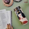 Đại lý thương hiệu Đài Loan｜Cốc cầm tay cung nữ thời đường (hoa văn hoa đào)｜Yue Pin HUI