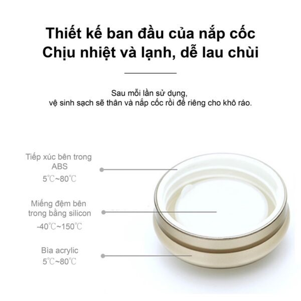 Đại lý thương hiệu Đài Loan｜cốc cầm tay sức sống (Vàng kem)｜Yue Pin HUI