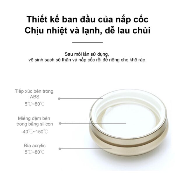 Đại lý thương hiệu Đài Loan｜Cốc cầm tay chiếc cốc ngọt ngào (Lam nhạt)｜Yue Pin HUI